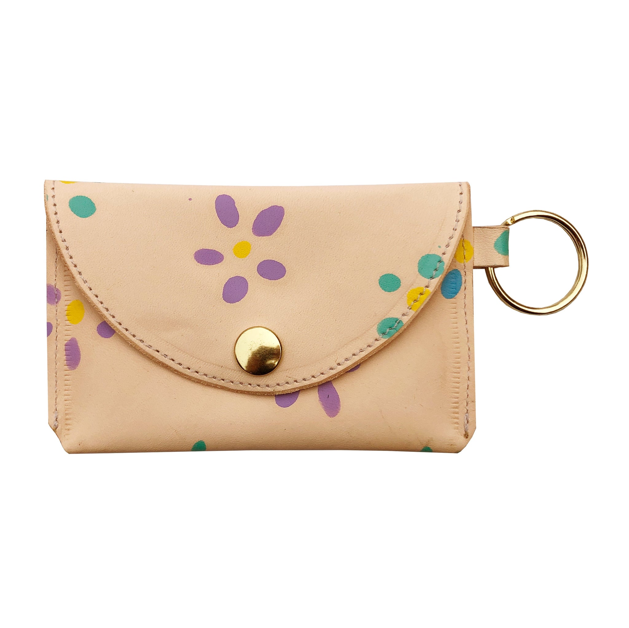 Keychain Card Holder - Flower